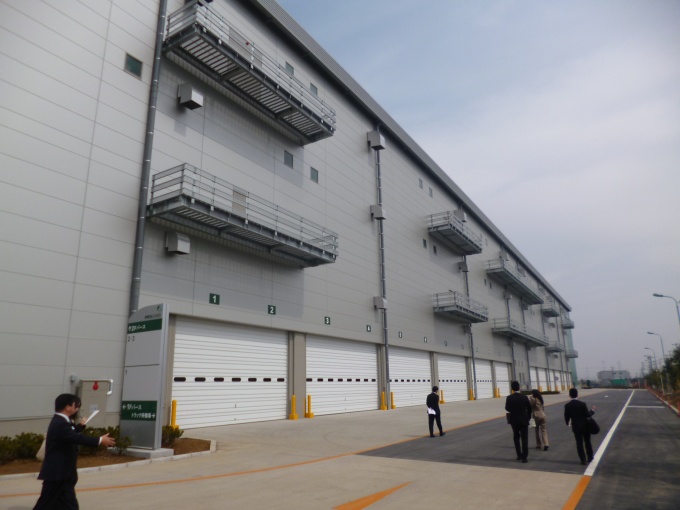 「プロロジスパーク川島2」外観。延床面積4万5
