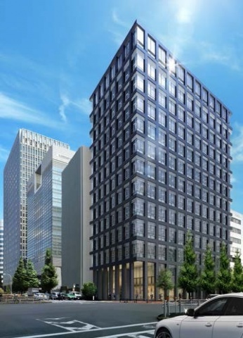 「Platinum(plan)2013」を取得した京橋MIDビル外観完成予想図
