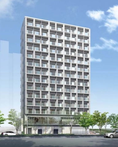 「(仮称)中山手通4丁目計画」外観イメージ