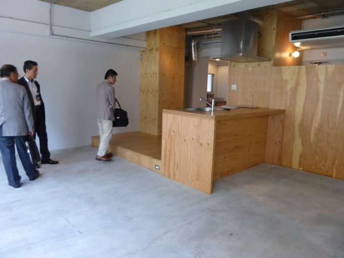 SOHOにコンバージョンしたフロア