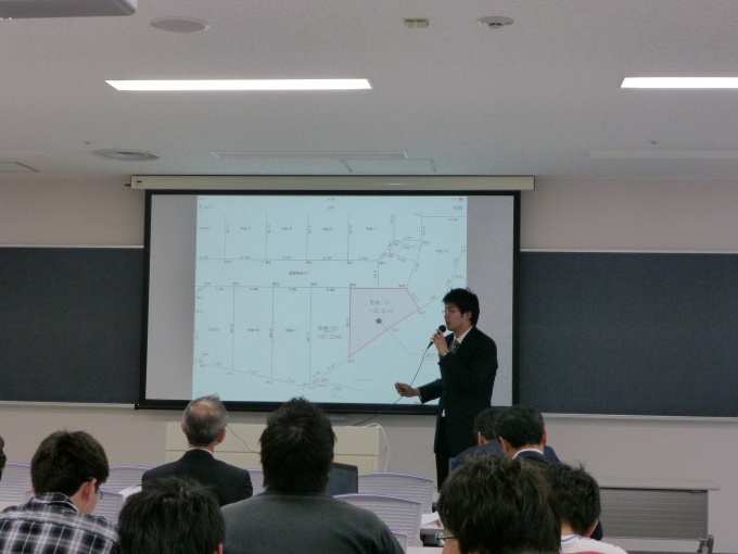 最優秀賞を受賞した山川雅士さんの発表の様子