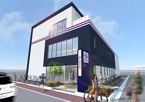 「(仮称)NREG中延ビル」完成予想パース