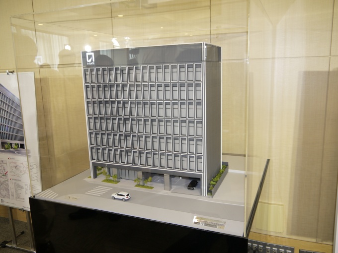 「S-GATE赤坂」完成予想模型