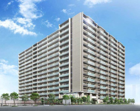 「ブランズシティあべの王子町」外観予想パース