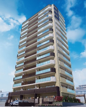 「ワコーレ姫路京口 マークス」外観パース