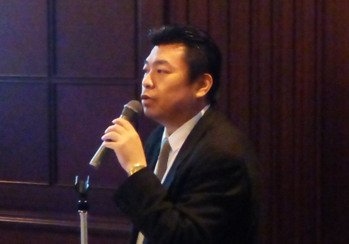 「被災地復興のためには産業復興が重要になる」と語る理事長の吉村氏