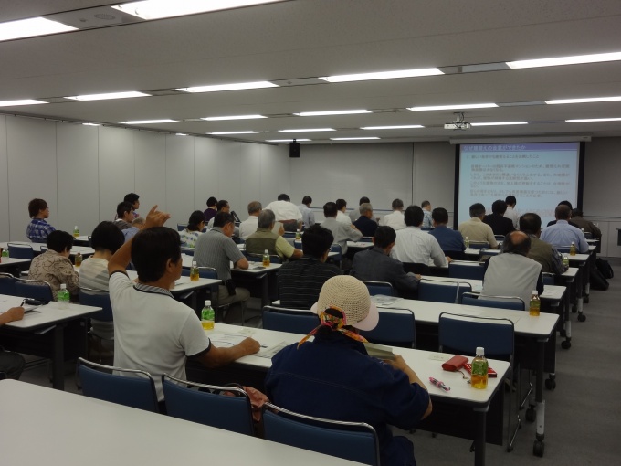 多くの管理組合関係者が聴講に訪れた