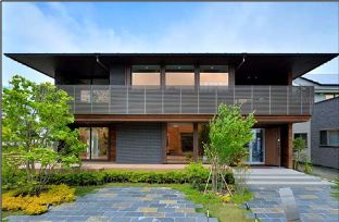 「2×6工法」を取り入れた札幌のモデルハウス「J・レジデンス」外観