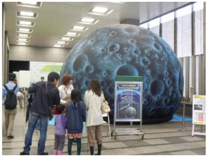 移動式プラネタリウム(エアドーム)