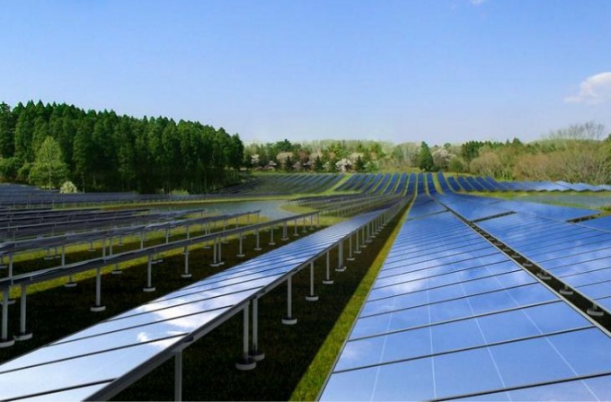烏山市で着工した太陽光発電所「ケン那須烏山太陽光発電所」イメージ