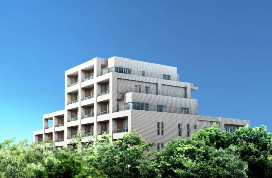 「オーベル志村城山」外観完成予想CG