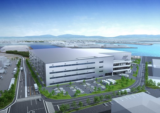 堺市で開発に着手したマルチテナント型物流施設イメージパース