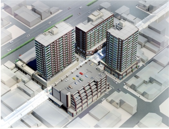 「栄・常盤地区市街地再開発組合」外観イメージ