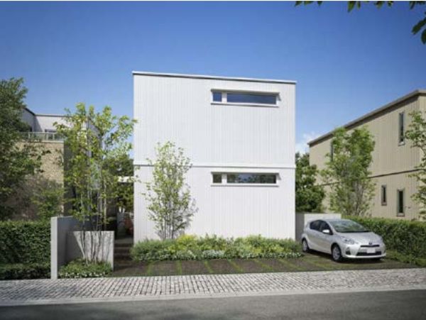 シンプルな箱型デザインを採用した外観(イメージ)