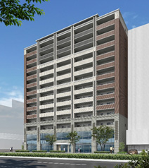 「(仮称)東区・Sマンション」外観イメージ