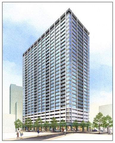 「東京都市計画 大井一丁目南第1地区第一種市街地再開発事業」完成イメージパース
