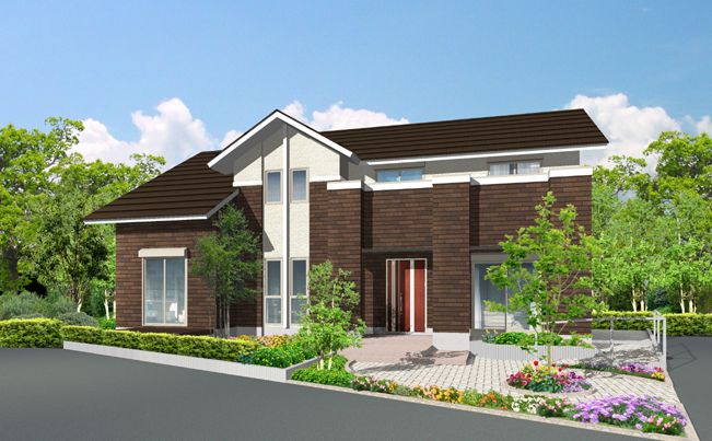 「テックランド岐阜展示場」イメージパース