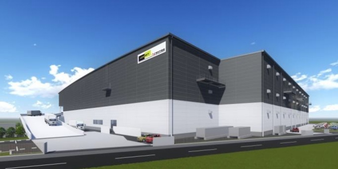 「(仮称)Landport柏沼南II」外観完成予想図