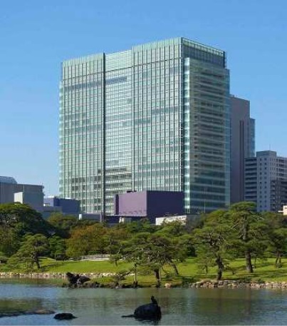 「汐留ビルディング」外観