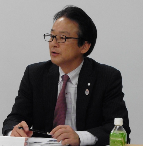 制度について説明する中城氏
