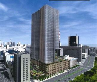 「(仮称)新日比谷プロジェクト」外観イメージ