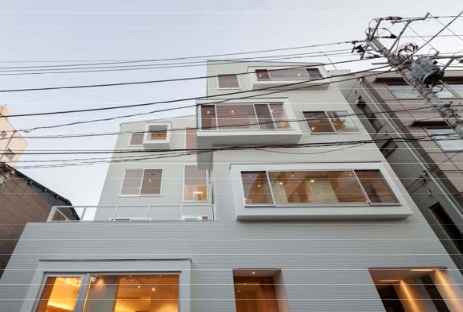 「赤羽の集合住宅プロジェクト」建物外観