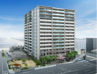 「京都桂川つむぎの街 マークスクエア」外観予想図