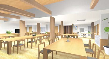 「津田山事業所」施設内イメージ