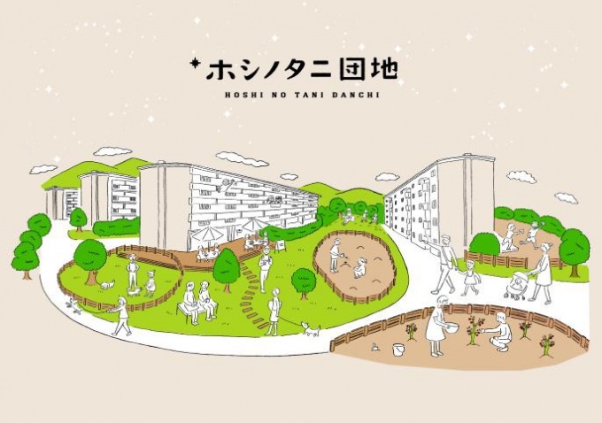 「ホシノタニ団地」イメージ