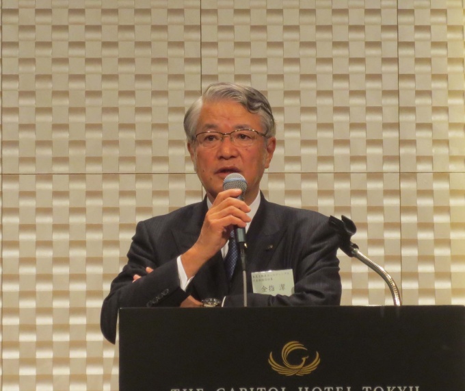 「グループ内のシナジーを発揮していきたい」と話す金指社長