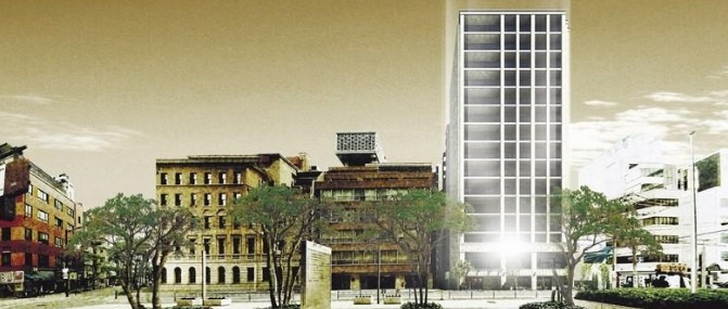 「ザ・大阪レジデンス備後町」完成予想パース