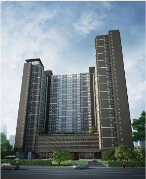 「(仮称)Life Asoke」完成イメージ