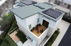 「レジリエンス住宅 CH14」外観