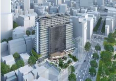 「渋谷宮下町計画」外観パース