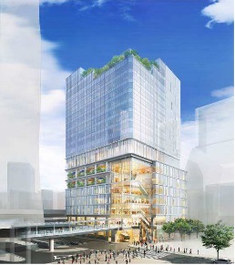 「道玄坂一丁目駅前地区第一種違い地再開発事業」イメージ