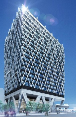 建て替え後の完成予想図