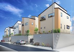 「THE パームスコート町田鶴川」の外観完成予想図