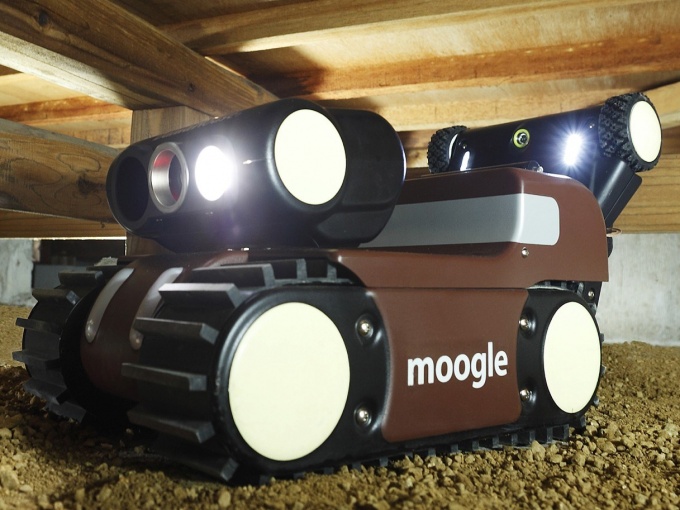 床下点検ロボット「moogle」
