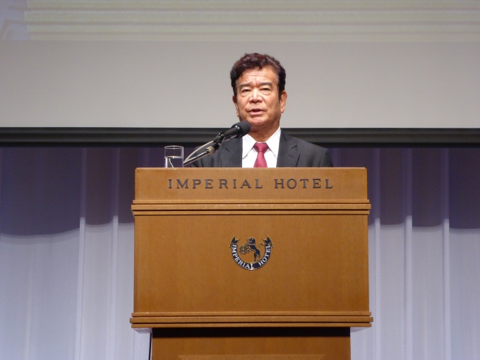 「本年度は、47都道府県にある自民党全管協ちんたい支部と行政との連携による、さまざまな施策に取り組んでいく」などと挨拶した高橋会長