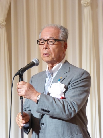 「日中両国で協力できる課題は多い」と語る会長の樋口氏