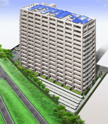 「グランイーグル多摩川スカイフロント」完成予想図