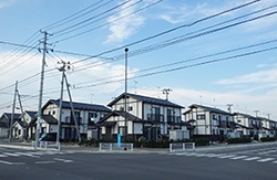 「東松島市東矢本駅北地区災害公営住宅」イメージ