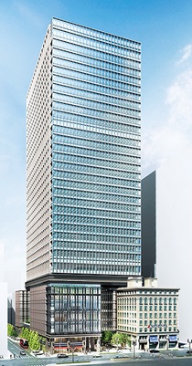 「(仮称)京橋再開発プロジェクト」外観イメージ