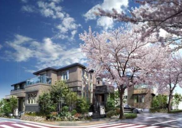 「ファインコート等々力 桜景邸」完成予想図