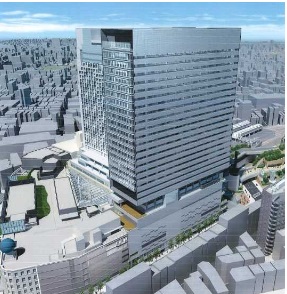 「(仮称)新南海会館ビル建設工事」外観イメージ