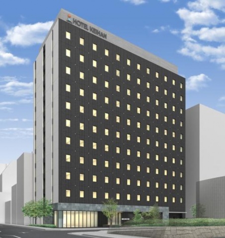 「(仮称)ホテル京阪淀屋橋」外観イメージ