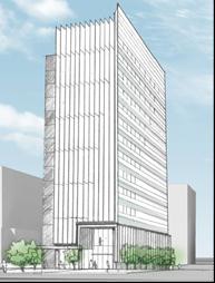 「(仮称)ホテル京阪築地銀座」外観イメージ