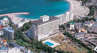 リノベーション予定の「リゾートホテルラフォーレ南紀白浜」外観