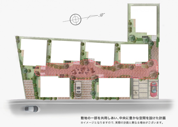 「コミチヴィレッジ世田谷桜丘」ランドプラン