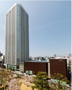 「大阪ひびきの街 ザ・サンクスタワー」外観